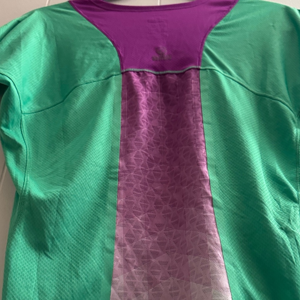 The North Face - Women's Green and Purple Flight Series Short Sleeve Tee -Size M - Picture 4 of 9